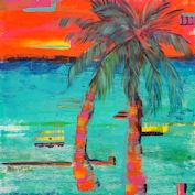 Jumbie Palms II by Denise Wright